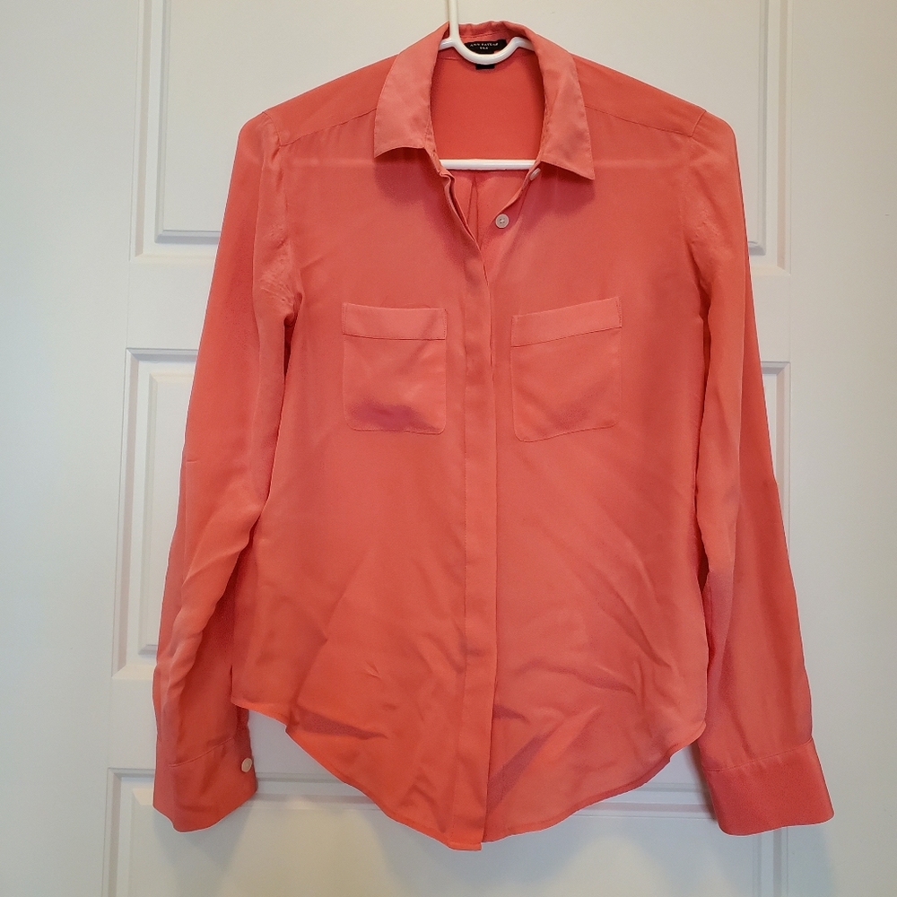 Ann Taylor Silk Blouse
